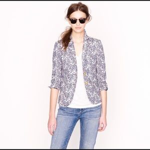 J Crew Black Label 4 Schoolboy Blazer Liberty June